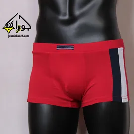 شورت نیمپا پنبه لاکرا آتیس طرح TOMMY HILFIGER کد 8013