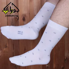 جوراب مردانه نانو 40 درصد مورچه طرح هندسی