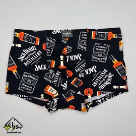شورت نیمپا کولسی استار طرح JACK DANIELS