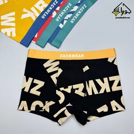 شورت مردانه پنبه لاکرا کش پهن ZACKWEAR