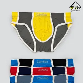 شورت اسلیپ سوزنی تکه دوزی calvin klein