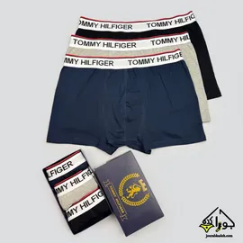 شورت نیمپا مردانه کش طرحدار TOMMY HILFIGER