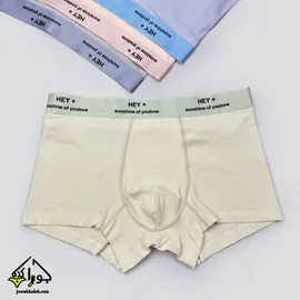 شورت نیمپا مردانه طرح کنفی بدون درز HEY لاکچری