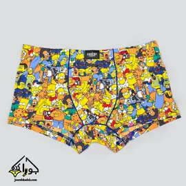 شورت نیمپا کولسی اورجینال طرح شهر سیمپسون ها