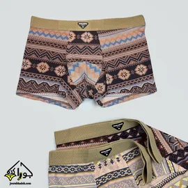 شورت نیمپا مودال طرح سنتی برند لاکچری