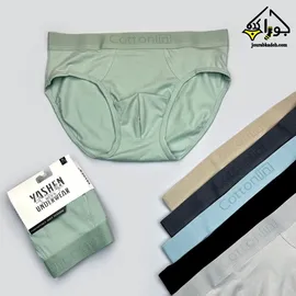 شورت اسلیپ مردانه پنبه ای بیسیک برند یاشین