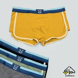 شورت نیمپا مردانه مدل اسکاتی طرح تدی برند لاکچری
