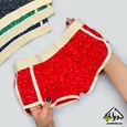 شورت نیمپا مردانه مدل اسکاتی طرح ستاره برند لاکچری