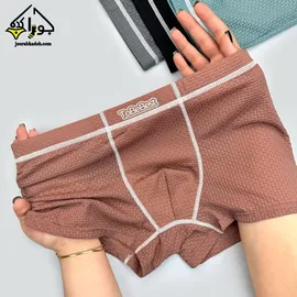 شورت مردانه طرح حصیری ToBeBest برند لاکچری