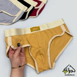 شورت اسلیپ کبریتی اسکاتی طرح COTTON لاکچری