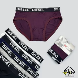 شورت اسلیپ کش مشکی مردانه طرح DIESEL برند یاشین