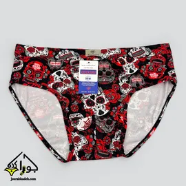 شورت اسلیپ گیاهی مردانه طرح اسکلت برند MD