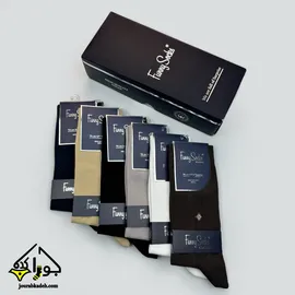 پک شش عددی جوراب مردانه کلاسیک فانی ساکس کد 15104