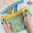 شورت اسلیپ کبریتی کش رنگی طرح ابر برند لاکچری