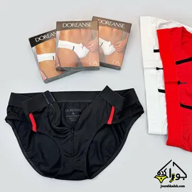 شورت اسلیپ ترکیه ای فانتزی زیپ دار دورینس کد 1269