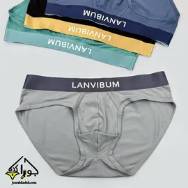 شورت اسلیپ بیسیک کش طرحدار LANVIBUM برند لاکچری