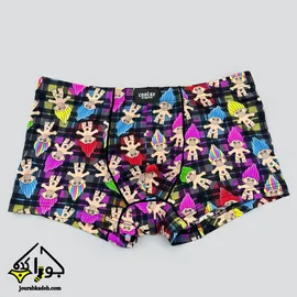 شورت نیمپا طرح ریزغولک کولسی اورجینال