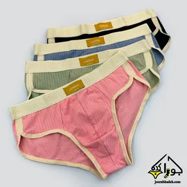 شورت اسلیپ کبریتی اسکاتی طرح COTTON لاکچری