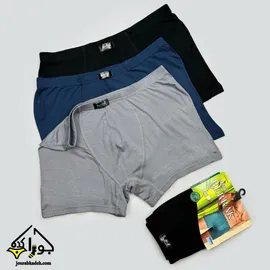 شورت بامبو باکسر ترکیه ای بدون درز برند براک