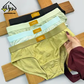 شورت اسلیپ پنبه ای حصیری برند لاکچری