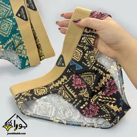 شورت اسلیپ طرح سنتی برند کاتن