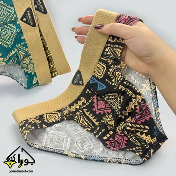 شورت اسلیپ طرح سنتی برند کاتن