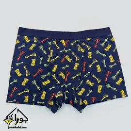 شورت نیمپا ترکیه ای طرح مهره شطرنج برند براک