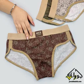 شورت اسلیپ اسکاتی طرح سنتی بته جقه برند کاتن