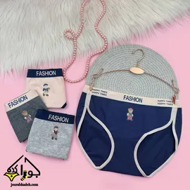 شورت زنانه اسلیپ اسکاتی طرح تدی برند کاتن