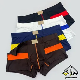 شورت نیمپا مودال طرح نوار یاشین