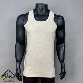 زیرپوش رکابی CLASSIC FIT مردانه جناب رنگ کرم ملانژ