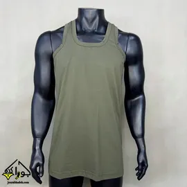 زیرپوش رکابی CLASSIC FIT مردانه جناب رنگ زیتونی