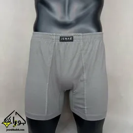 شورت پادار CLASSIC FIT پنبه سوپر مردانه جناب رنگ طوسی