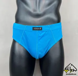 شورت اسلیپ CLASSIC FIT پنبه سوپر مردانه جناب رنگ آبی فیروزه ای