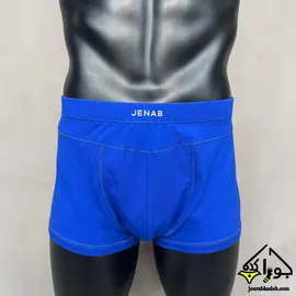 شورت نیمپا پنبه لاکرا SPORT FIT مردانه جناب رنگ آبی کاربنی