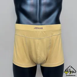 شورت نیمپا پنبه لاکرا SPORT FIT مردانه جناب رنگ کرم