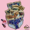 شورت زنانه اسلیپ اسکاتی سنتی طرح خورشید کاتن