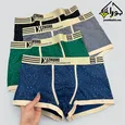 شورت نیمپا مردانه نواردوزی طرح آبرنگی برند لاکچری