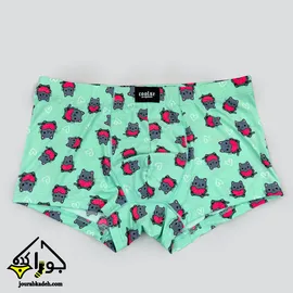 شورت نیمپا مردانه کولسی اورجینال طرح گربه