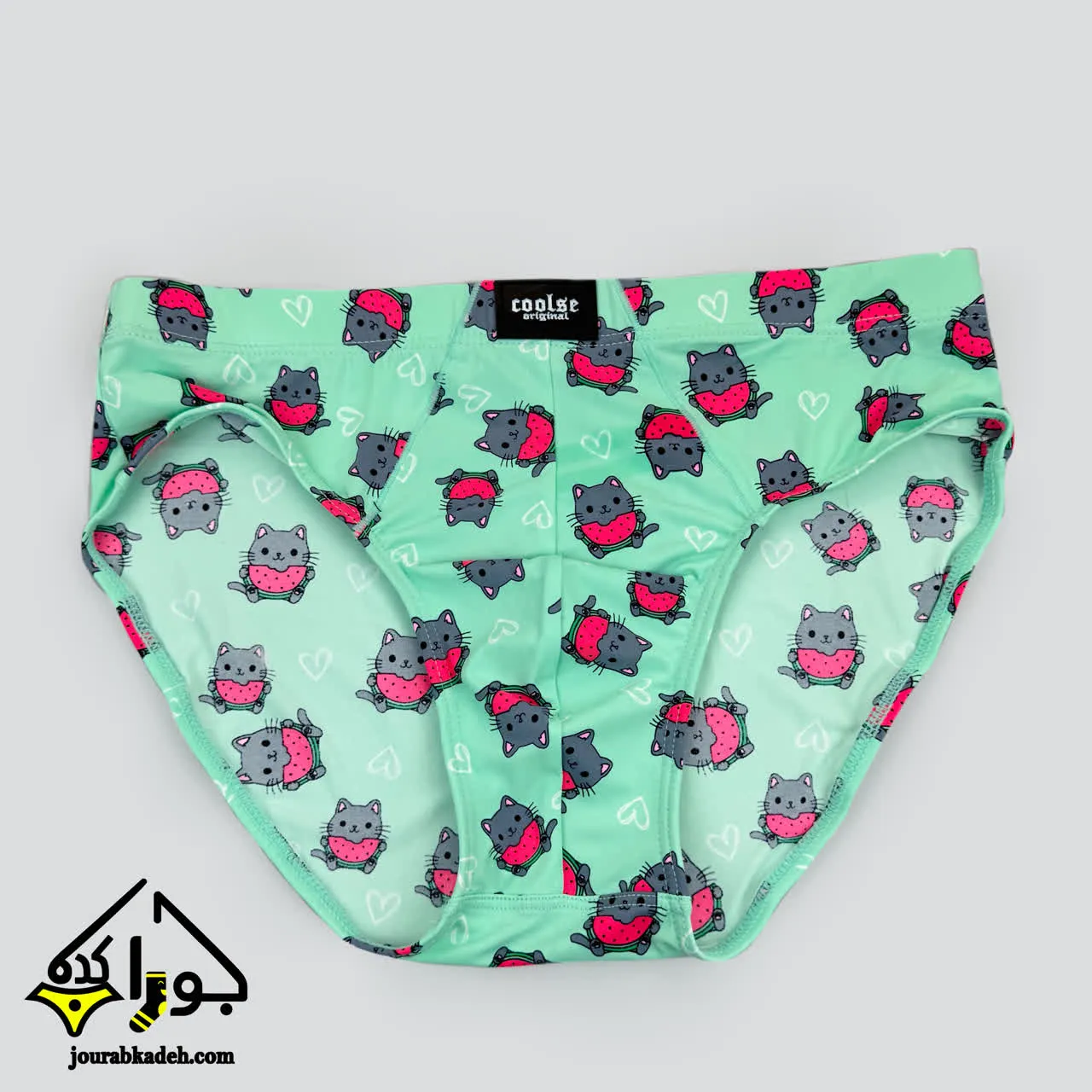 شورت اسلیپ مردانه طرح گربه برند کولسی اورجینال