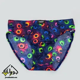 شورت اسلیپ مردانه طرح چشم کهکشانی برند کولسی اورجینال