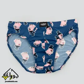 شورت اسلیپ مردانه طرح خوک شعبده باز برند کولسی اورجینال