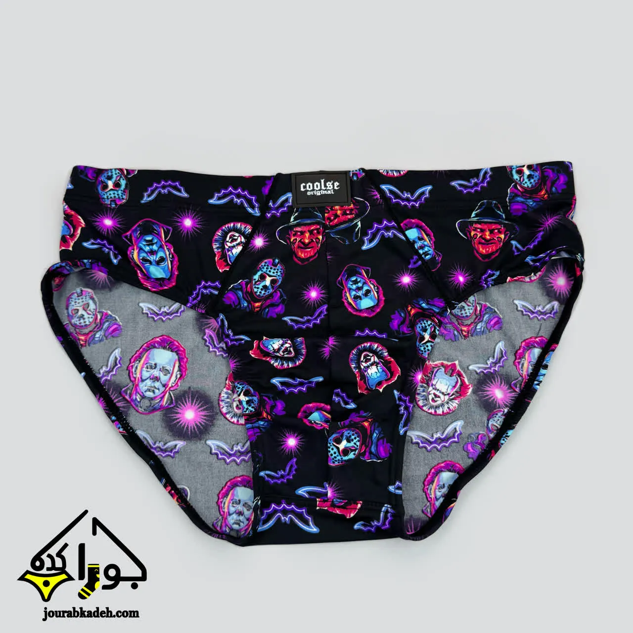 شورت اسلیپ طرح شخصیت ترسناک بنفش برند کولسی اورجینال