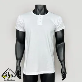 زیرپوش آستین دار نخی مدل سه دکمه برند DMP
