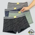شورت نیمپا مردانه طرح مارپیچ برند لاکچری