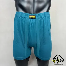 شورت پادار باکسر مردانه سفید و رنگی وال