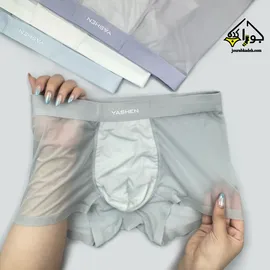 شورت نیمپا بدون دوخت فانتزی شیشه ای برند یاشین