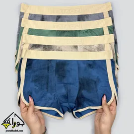 شورت نیمپا اسکاتی طرح لی سنگ شور مردانه برند کاتن