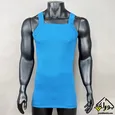 رکابی یقه خشتی SPORT FIT پنبه سوپر برند جناب رنگ آبی