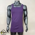 رکابی یقه خشتی SPORT FIT پنبه سوپر برند جناب رنگ بادمجانی